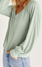 Load image into Gallery viewer, Z Supply Emery Triblend V-Neck Top
