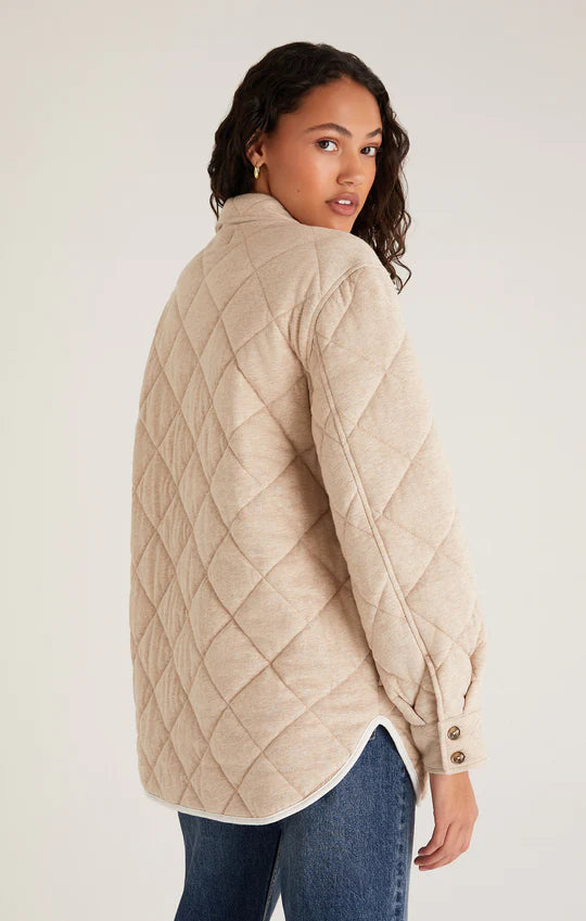 Z Supply Maya Quilted Shacket