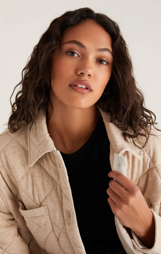Z Supply Maya Quilted Shacket