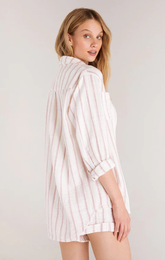 Z Supply Saturdays Stripe Shirt
