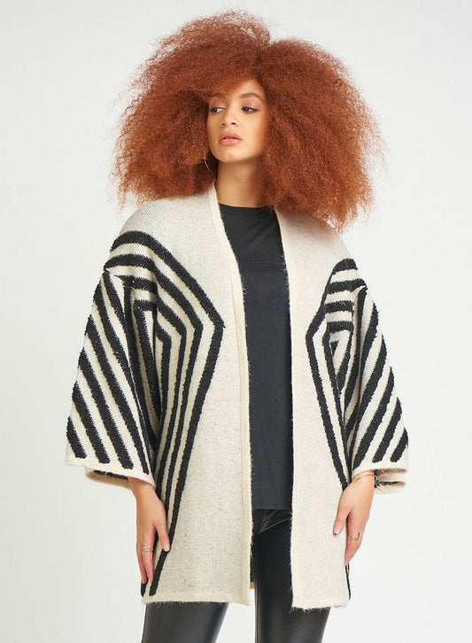 BLACK/WHITE / XSMALL