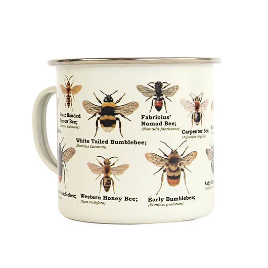 Gift Republic - Bee Enamel Mug