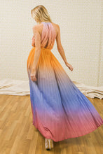 Load image into Gallery viewer, Flying Tomato Semi-Sheer Pleated Maxi Dress
