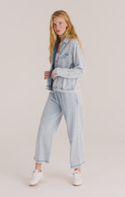 Load and play video in Gallery viewer, Z Supply Peggy Knit Denim Pant
