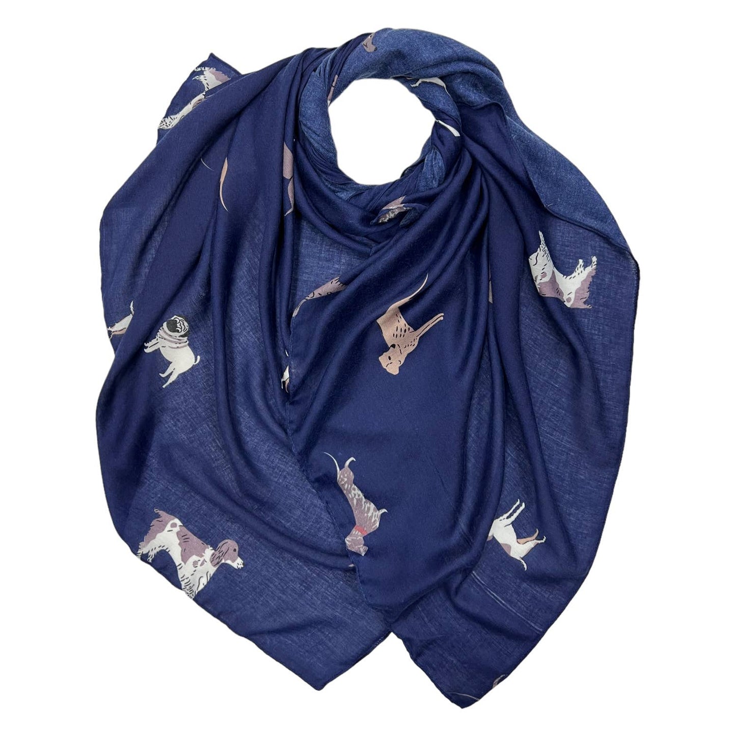 London Scarves - Dog printed scarf