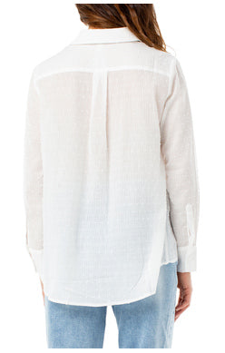 oversized shirt w/ gusset - Elements Berkeley