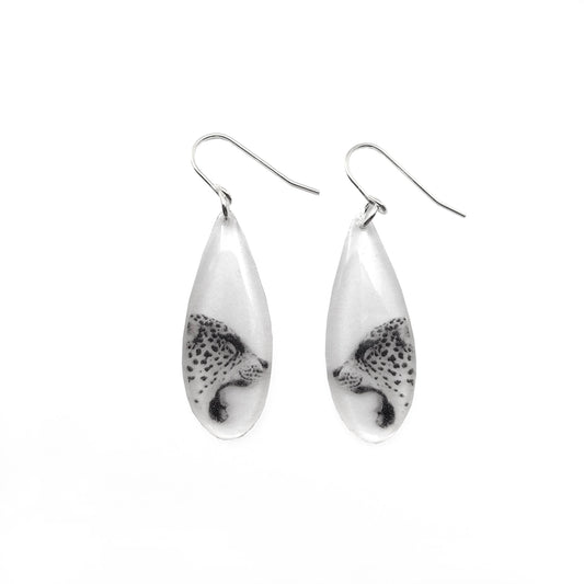Drip Cheetah Earrings - Elements Berkeley