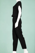 Load image into Gallery viewer, Hello Nite Short Sleeve Snap Jumpsuit
