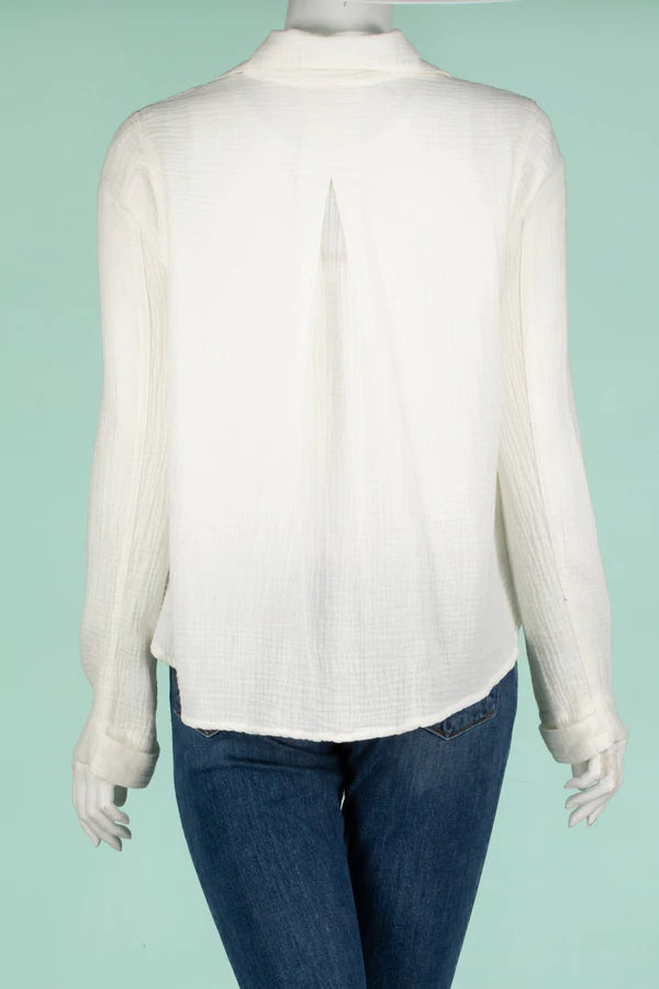 Hello Nite Gauze Button Jacket