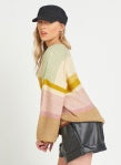 DEX V-Neck Multi Colored Sweater