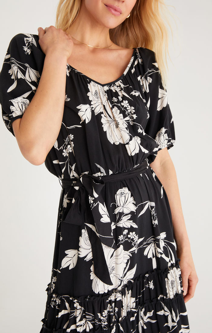 Z Supply Leah Floral Maxi Dress