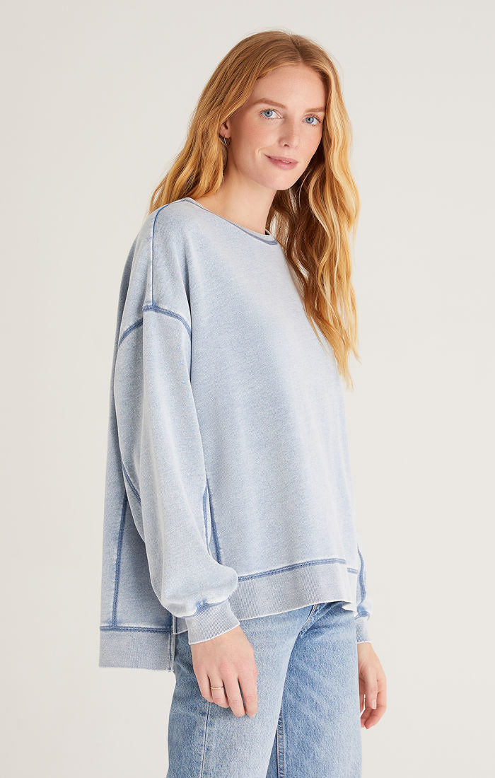 Z Supply Knit Denim Modern Weekender