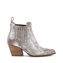 Load image into Gallery viewer, Wanderlust Mid Heel Cowboy Bootie
