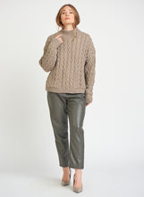 Load image into Gallery viewer, Dex/Black Tape Cable Knit Sweater
