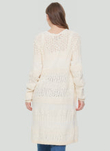 Load image into Gallery viewer, LONGLINE TEXTURED CARDIGAN
