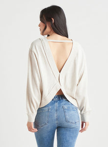 Dex Long Sleeve Back Detail Sweatshirt